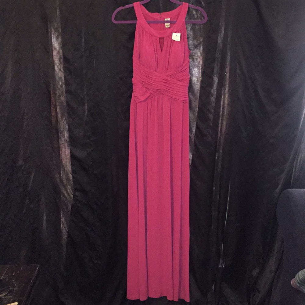SOLD/NWT Signature by Sangria pink dress